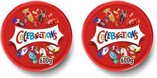 Celebrations 600g Tin 2-Pack