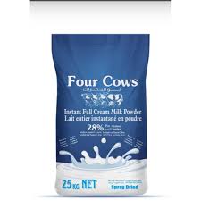 Four Cows Full Cream Milk Powder 25kg