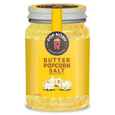Pop Nosh Butter Popcorn Salt Jar