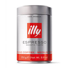 illy Espresso Ground Coffee Medium 250g