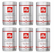 illy Classico Ground Coffee 6-Pack